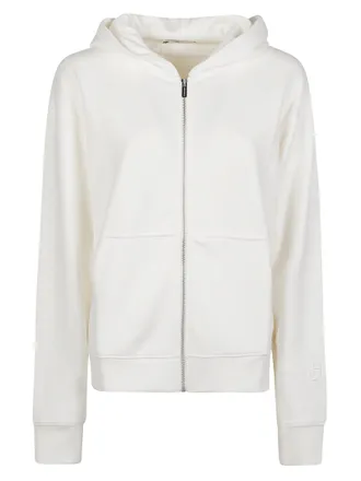 Hinnominate Hoodie Full Zip Viscose-Blend Sweatshirt