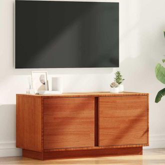 vidaXL vidaXL Mobile TV Marrone cerato 80 x 35 x 40,5 cm Pino massello