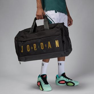 Nike Jordan Mens Jordan Velocity Duffle Bag (62.5L) in Black | MM0920-K5X