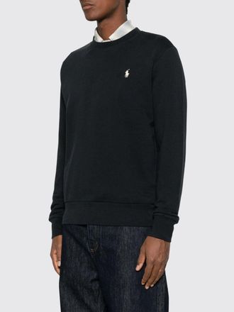 Polo Ralph Lauren Recycled Cotton Blend Crewneck Sweatshirt with Pony Logo