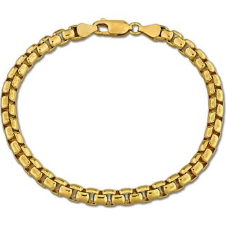 Delmar Box Link Chain Bracelet in Gold at Nordstrom Rack