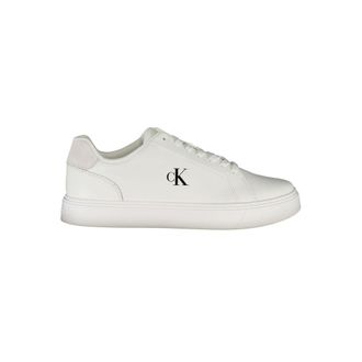 Calvin Klein Bianco Polyurethaan Heren Sneaker