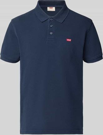 Levi's Poloshirt mit Label-Detail in Marine, Gr&ouml;&szlig;e XXL