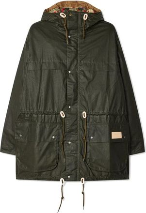Barbour Durham Wax Jacket - Heren - Regenjassen - Groen - XL - Katoen - Jassen