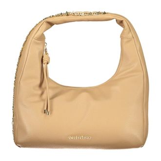 Mario Valentino Shoulder Bags, female, Beige, Size: ONE SIZE 1-Handle Shoulder Bag