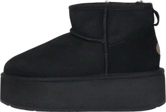 Emu Schoenen, Dames, Zwart, 34 EU, Su&egrave;de, Enkel laars van su&egrave;de