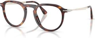 Persol 49mm Rectangle optical glasses in Tortoise at Nordstrom