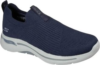 Skechers Mens Go Walk Arch Fit Sneakers In Navy