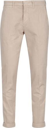 Fay Capri Tinto Capo - Heren - Chinos - Beige - W40 - Katoen - Broeken