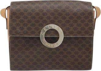 Celine Pre-owned Canvas Cross Body Bag - Dames - Vintage Schoudertas - Bruin - ONE Size - Vintage
