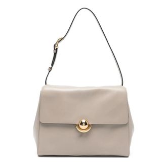 Furla Shoulder Bags, female, Beige, Size: ONE SIZE Domus M