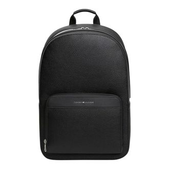 Tommy Hilfiger TH Central Dome Backpack - Bags - Hombre - Negro - ONE SIZE