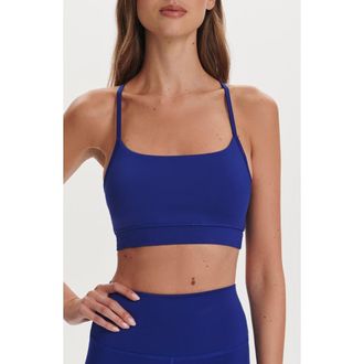 Varley Assure Cerys Sports Bra in Sodalite Blue at Nordstrom, Size Medium