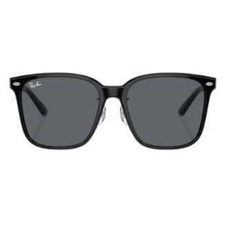 Ray-Ban Dark Grey Square Unisex Sunglasses RB2206D 901/87 57