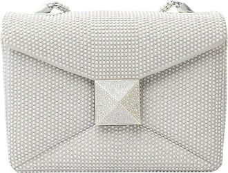 Valentino Chain Leather Shoulder Bag