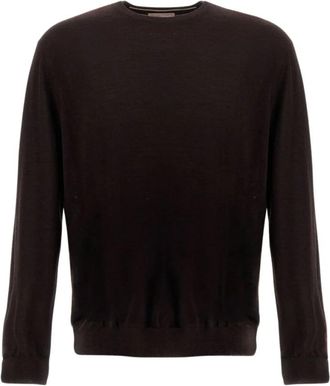 Herno Round-neck Truien - Heren - Ronde hals truien - Bruin - 2XL - Truien & Vesten