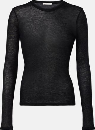 The Row Top Iverness in maglia di cashmere