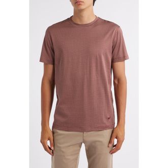 Emporio Armani Print T-Shirt in Brick Red at Nordstrom, Size Xxx-Large