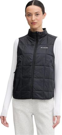 Columbia Sienna Hill Quilted Vest - Dames - Bodywarmers - Zwart - XS - Leer - Fitness