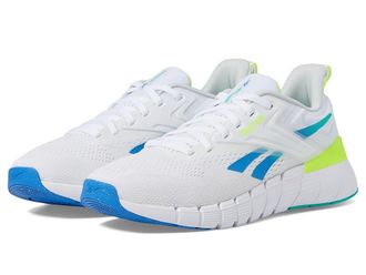 Reebok Nano Gym Mens Shoes White/Unleashed Green/Kinetic Blue : 11.5 D - Medium, Textile