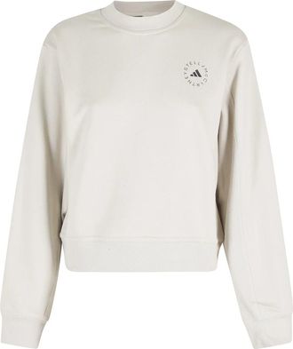 adidas by Stella McCartney Sweatshirts - Dames - Sportshirts - Beige - M - Fitness