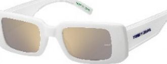 Tommy Hilfiger Womens TJ 0056 49 S VK6 Sunglasses - White - One Size