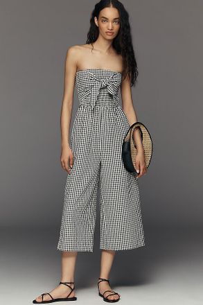 Bishop + Young Elva Strapless Jumpsuit