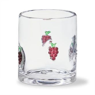 Tag Grape Double Old Fashioned Glass 13 oz Purple Multi Glass 3.5x3.5x3.75 in at Nordstrom