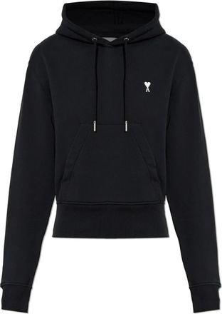 Ami Ami de Coeur Hoodie - Dames - Hoodies - Zwart - M - Katoen - Hoodies & sweatvesten