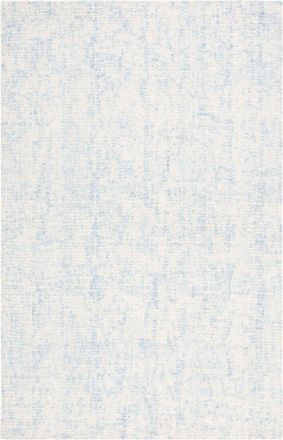 Safavieh Alfombra lana / algod&oacute;n azul / marfil 91 x 152 cm