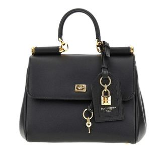 Dolce & Gabbana Plong&eacute; leather My Sicily bag Woman One Size