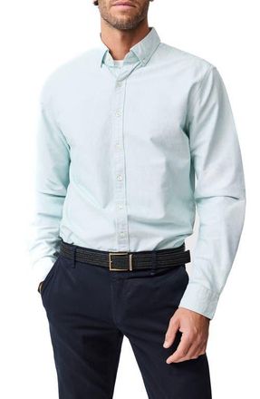 Rodd & Gunn Cambridge Original Fit Button-Down Oxford Shirt in Fern at Nordstrom, Size Xxx-Large