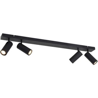 QAZQA Faretto renna - Moderno - Acciaio - Nero - Oblungo Max. 4 x Watt - Qazqa