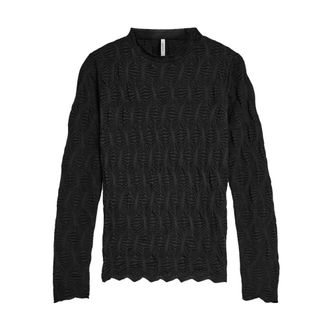 Summum Dames, Tops, Zwart, Maat: 2XL Jersey