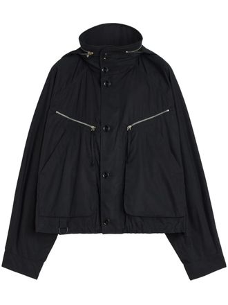 Christophe Lemaire Giacca Parachute - Nero