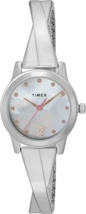 Timex Womens Bangles Mother Of Pearl Dial Watch