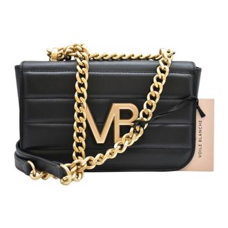 Voile Blanche Tassen, Dames, Zwart, ONE Size, Leer, Edith Clutch