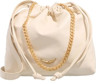 Zadig&Voltaire Bucket Bags - Rock Today Smooth Lambskin - creme - Bucket Bags for ladies