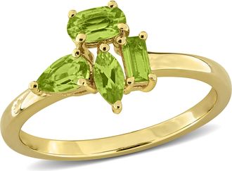 Mimi & Max Multi-Gem Cluster Ring Sterling Silver