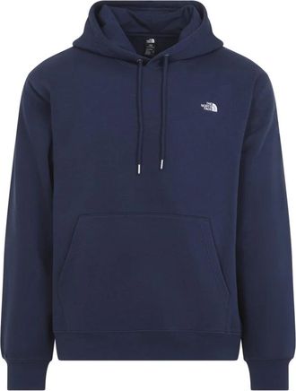 The North Face Essential Simple Dome Relaxed Hoodie - Heren - Outdoor shirts - Blauw - XL - Katoen - Fitness