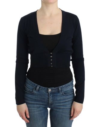Cavalli cropped wool Womens cardigan
