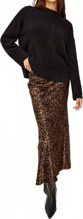 Rails Romina Print Skirt In Ginger Spotted