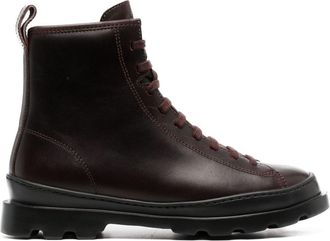 Camper Brutus leather ankle boots - women - Leather - 36 - Purple