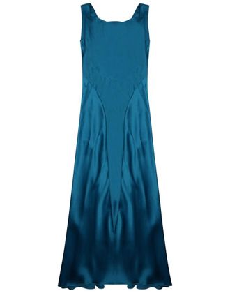 Alberta Ferretti Alberta Ferretti Silk Blend Long Dress