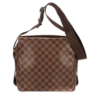 Louis Vuitton Pre-owned Womens Naviglio Shoulder Bag - Brown - One Size