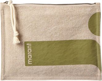 Isabel Marant Netia Canvas Clutch