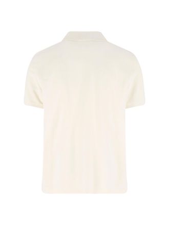 Maison Kitsun&eacute; Mens T-Shirts And Polos Beige Cotton