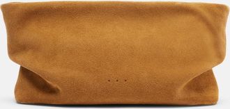 Aesther Ekme Nina Small suede clutch
