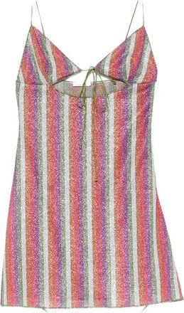 Os&eacute;ree Ltrf 268 Geprinte Lu Rosmu Jurk - Dames - Feestkleedjes - Veelkleurig - M - Kleedjes