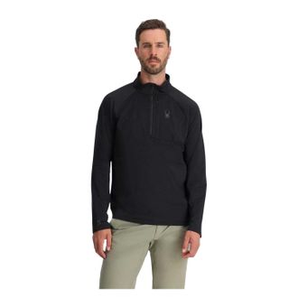Spyder Heren Grid Fleece Top (Zwart)